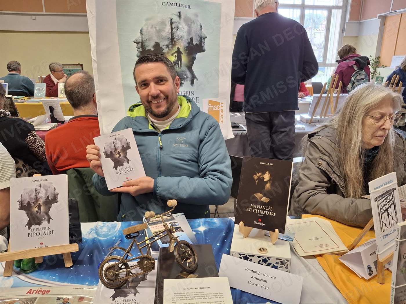 Camille Gil et son livre Le Pelerin bipolaire